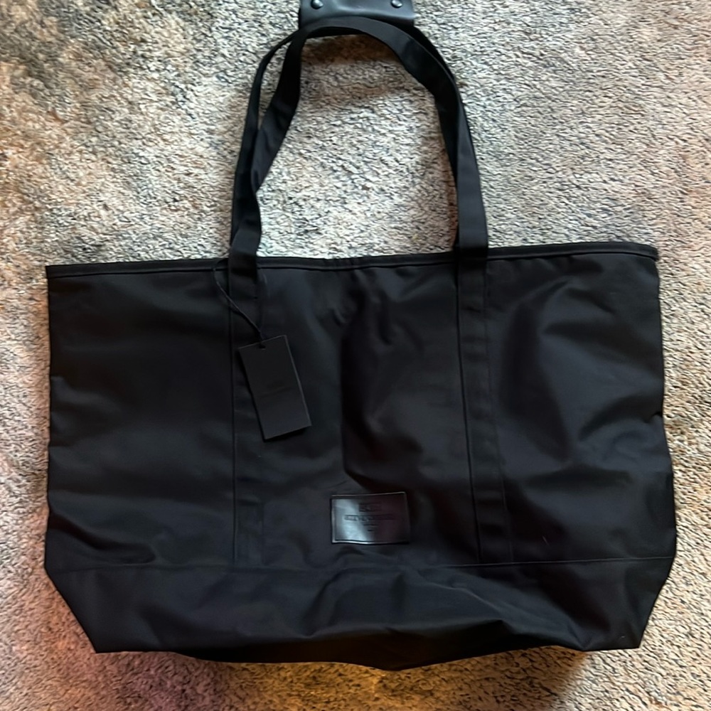 Zara Steven Meisel nylon tote xl large